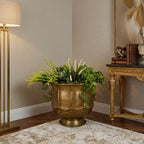 Handmade Brass Sheet Planter 17"