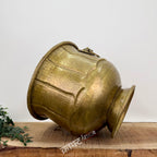 Handmade Brass Sheet Planter 17"