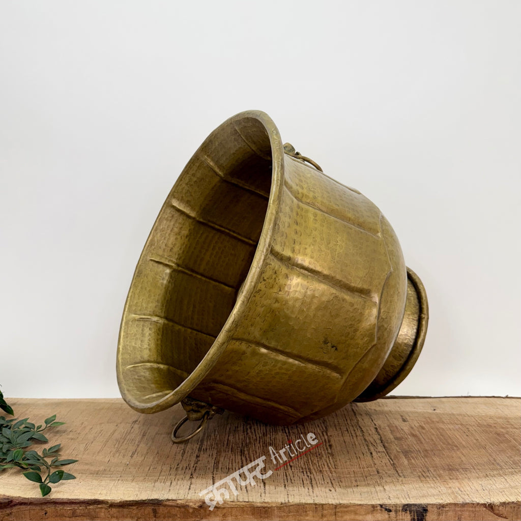 Handmade Brass Sheet Planter 17"