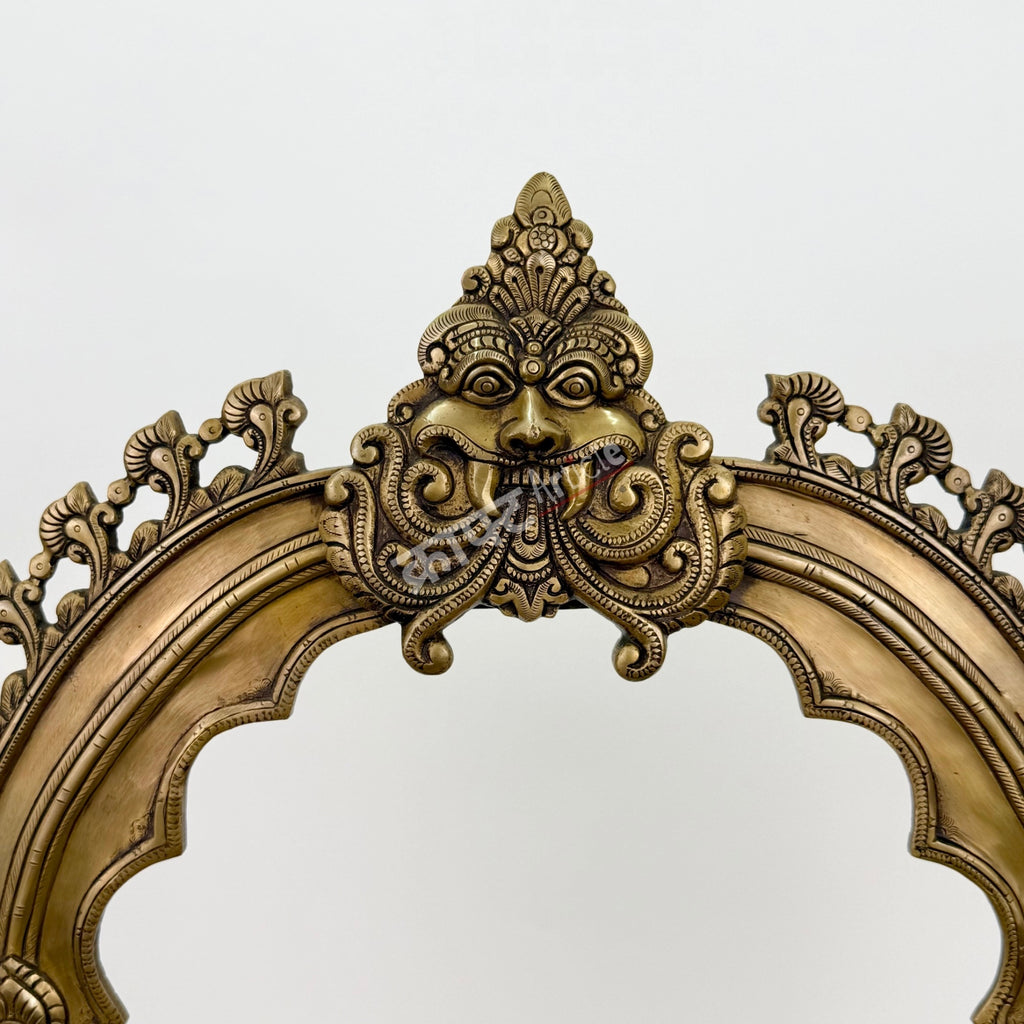Brass Prabhavali Frame