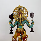 Brass Color Lord Krishna Statue