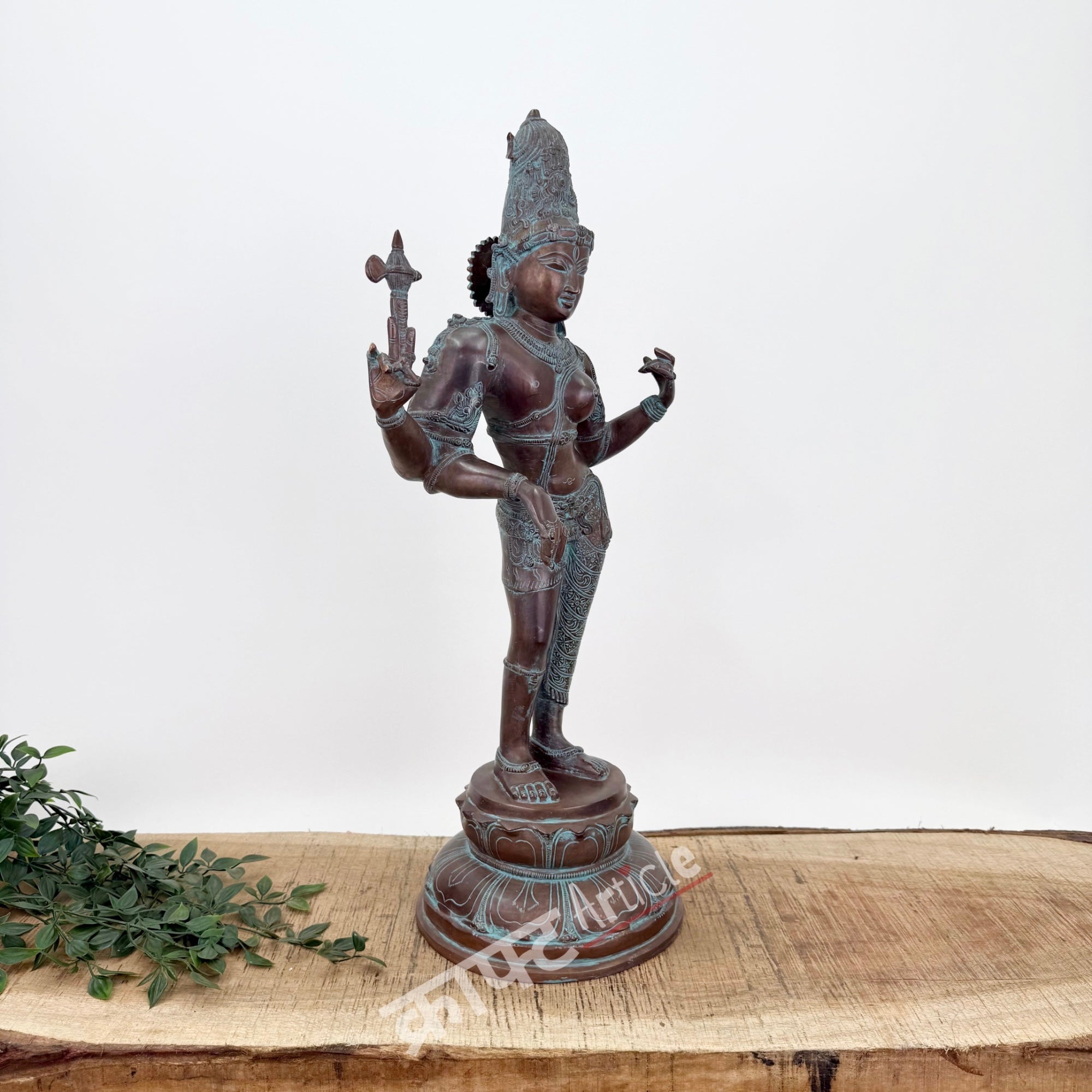 Ardhanarishvara Brass Statue