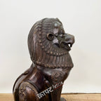 Brass Tibetan Lion for Home Decor