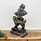Brass Panchmukhi Ganesha Seated on Lion