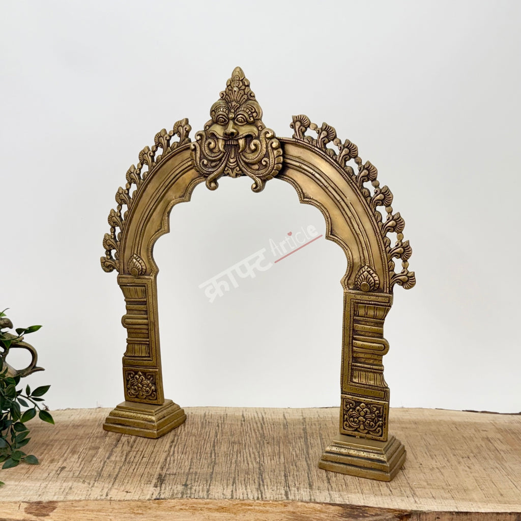 Brass Prabhavali Frame