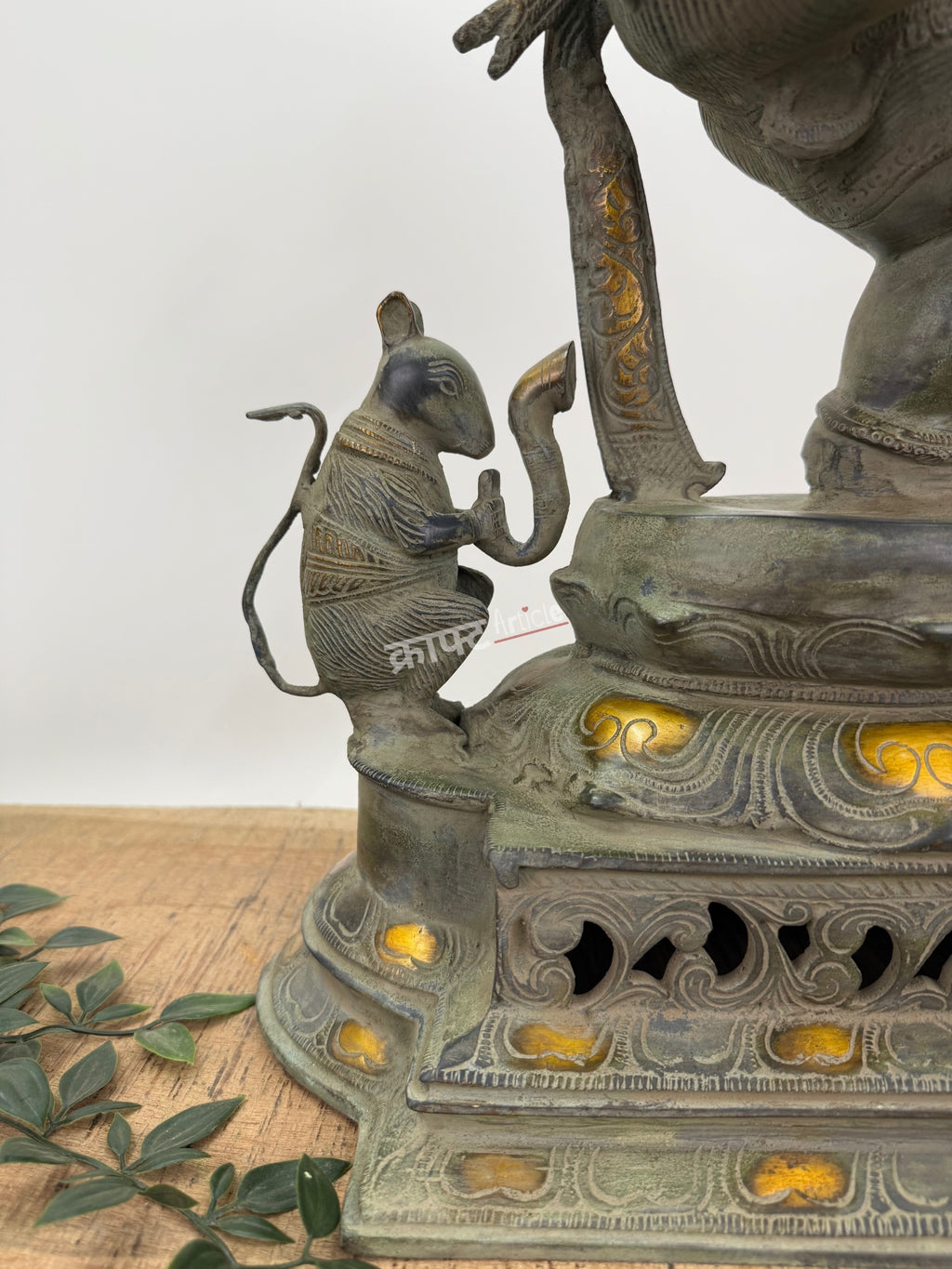 Brass Superfine Dancing Ganesha