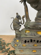 Brass Superfine Dancing Ganesha