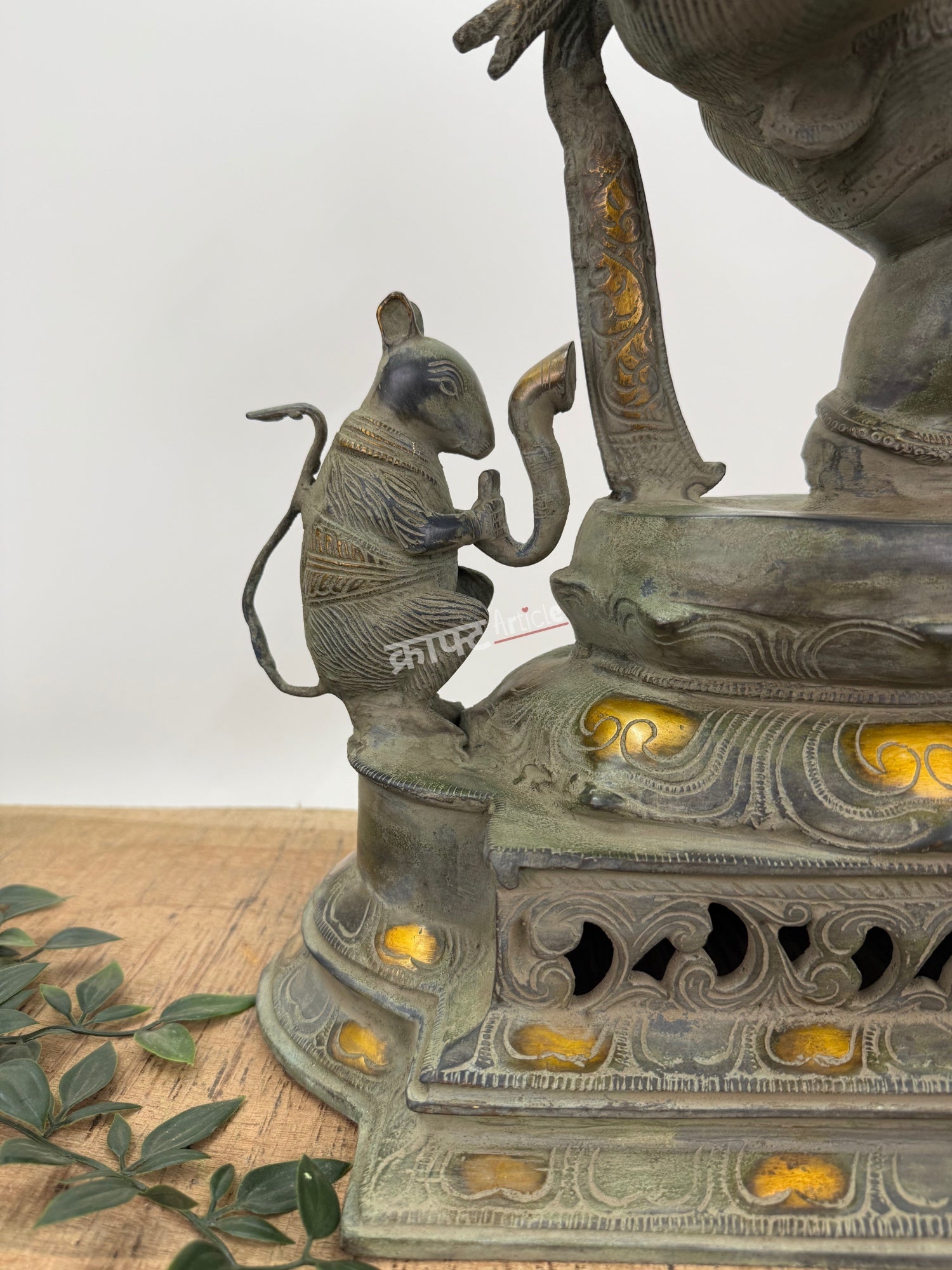 Brass Superfine Dancing Ganesha