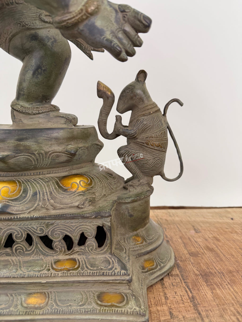 Brass Superfine Dancing Ganesha