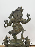 Brass Superfine Dancing Ganesha