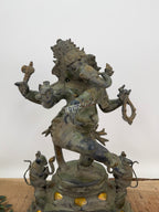 Brass Superfine Dancing Ganesha