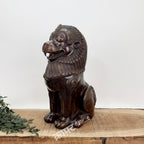 Brass Tibetan Lion for Home Decor