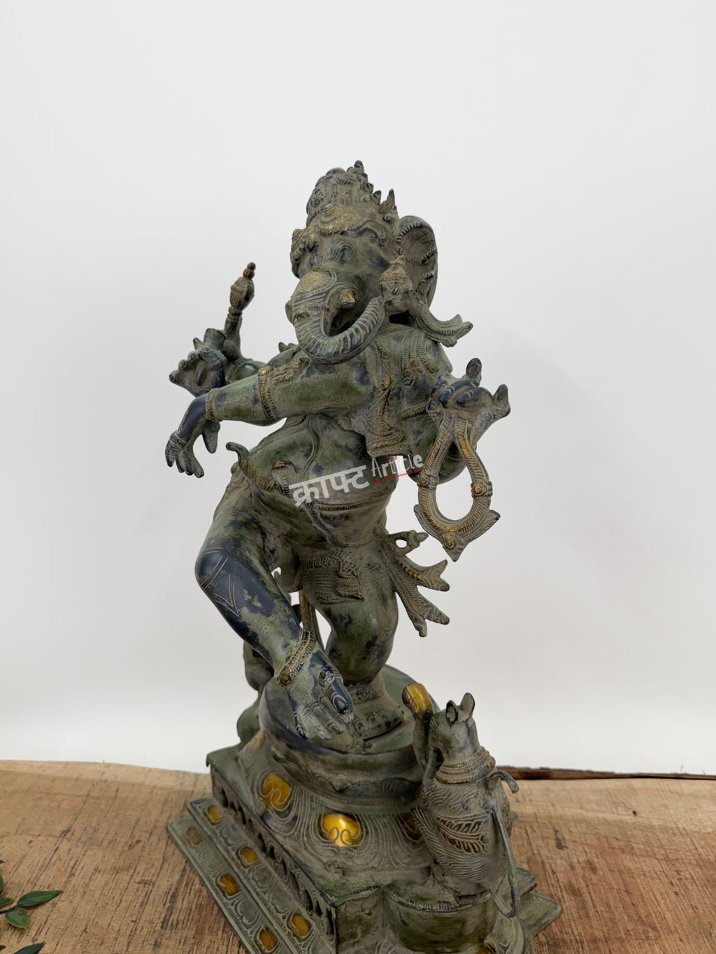 Brass Superfine Dancing Ganesha