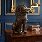 Brass Tibetan Lion for Home Decor