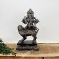 Brass Panchmukhi Ganesha Seated on Lion