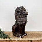 Brass Tibetan Lion for Home Decor