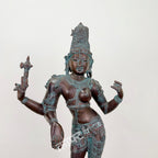 Ardhanarishvara Brass Statue