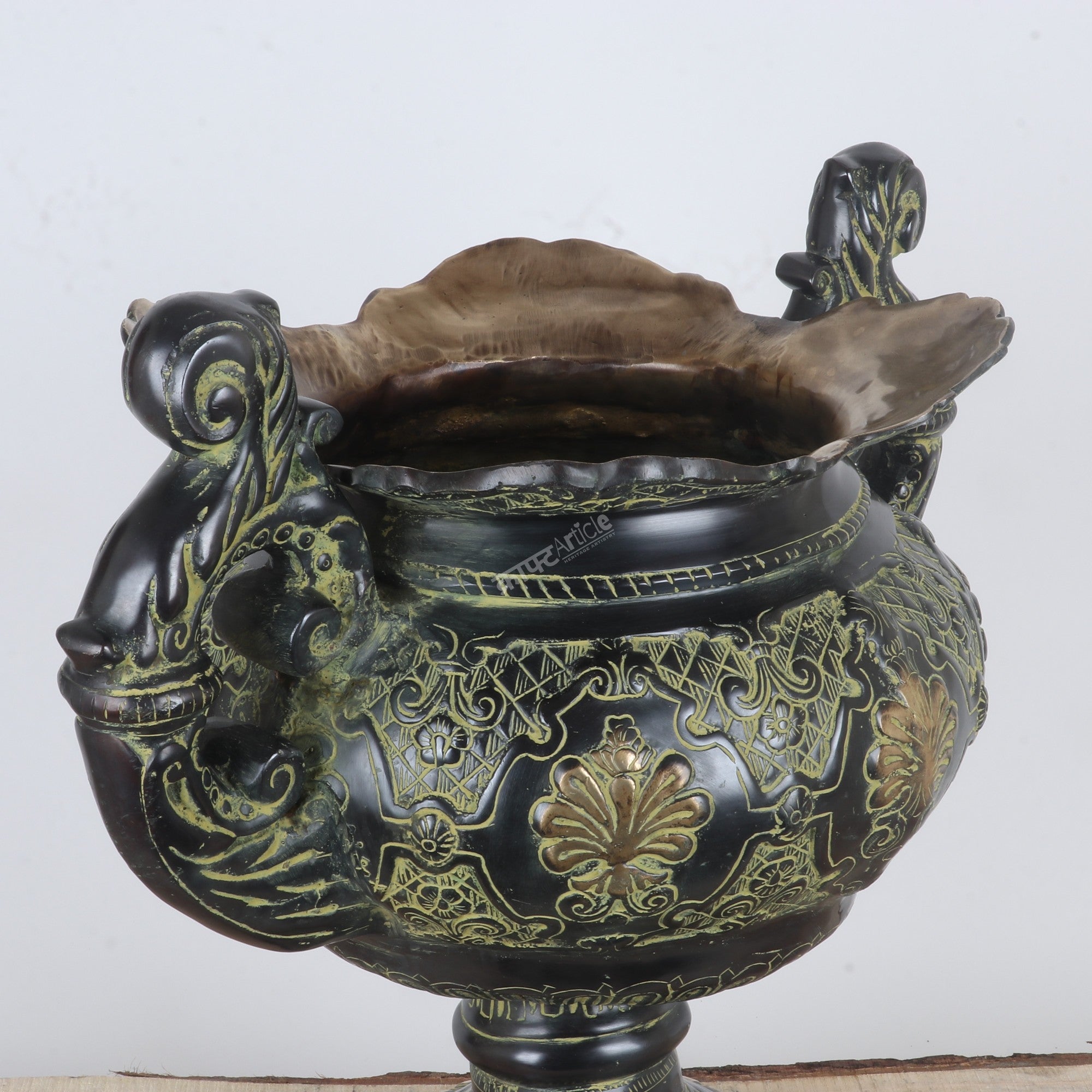 Handmade Brass Decorative Planter