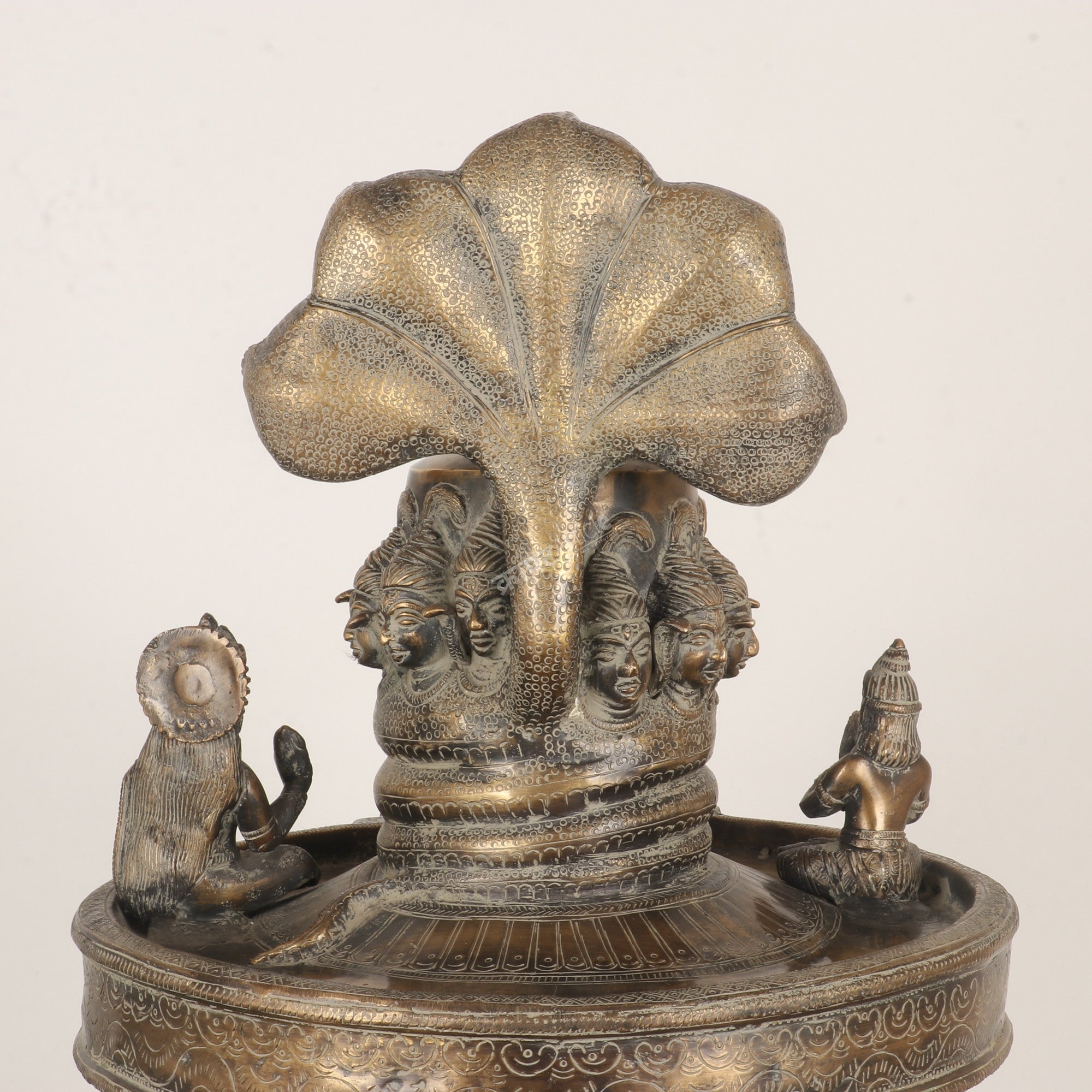 Brass Lord Shivling: A Divine Masterpiece of Hindu Art