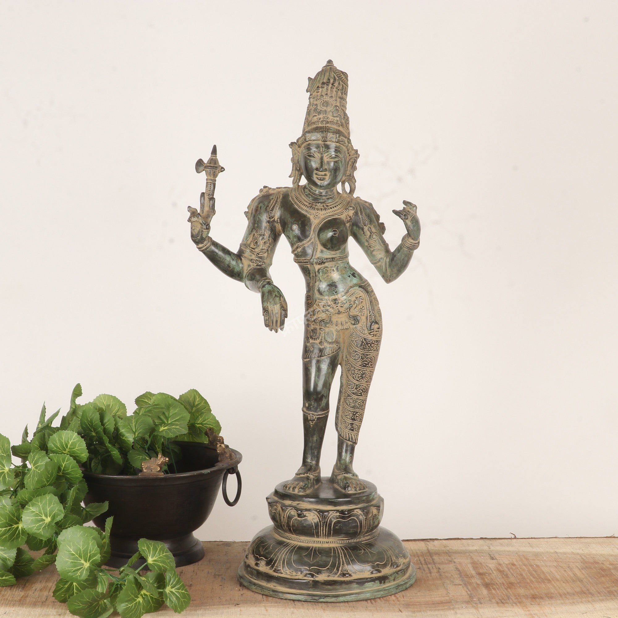 ARDHANARISHVARA BRASS IDOL