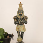 Brass Lord Hanuman Standing Statue – A Symbol of Strength & Devotion