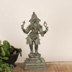 Brass Ganesh Sculpture