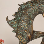 Exploring the Symbolism Behind This Angel & Horse Sculpture