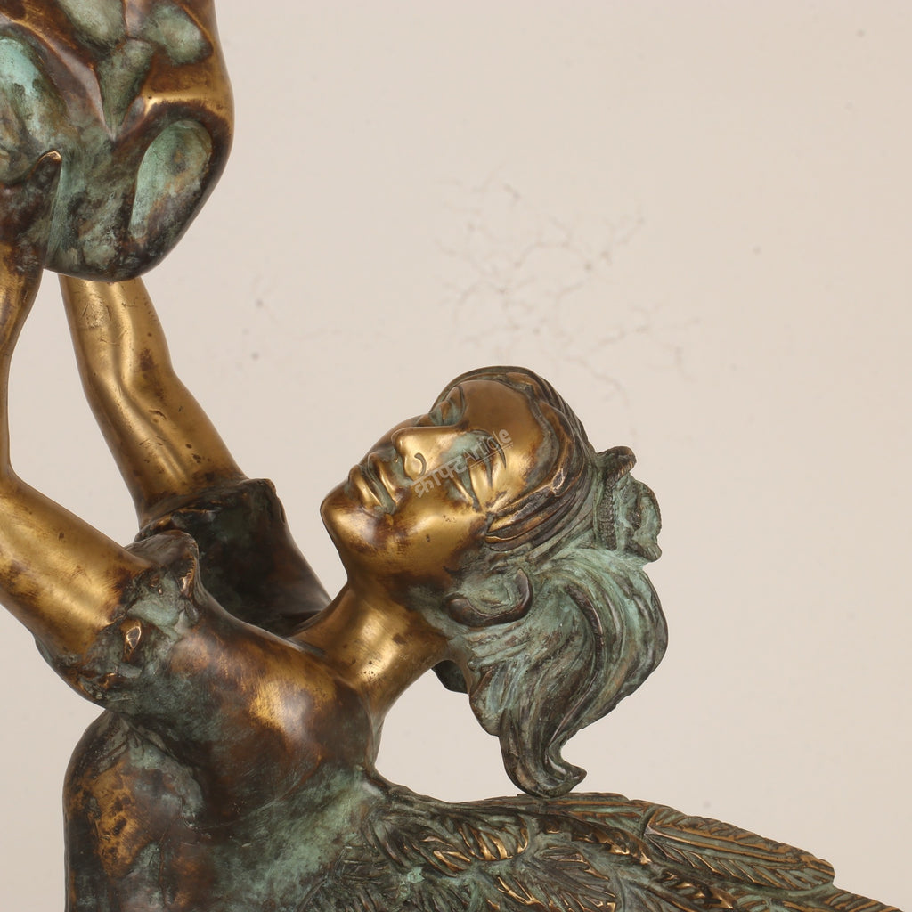 Exploring the Symbolism Behind This Angel & Horse Sculpture