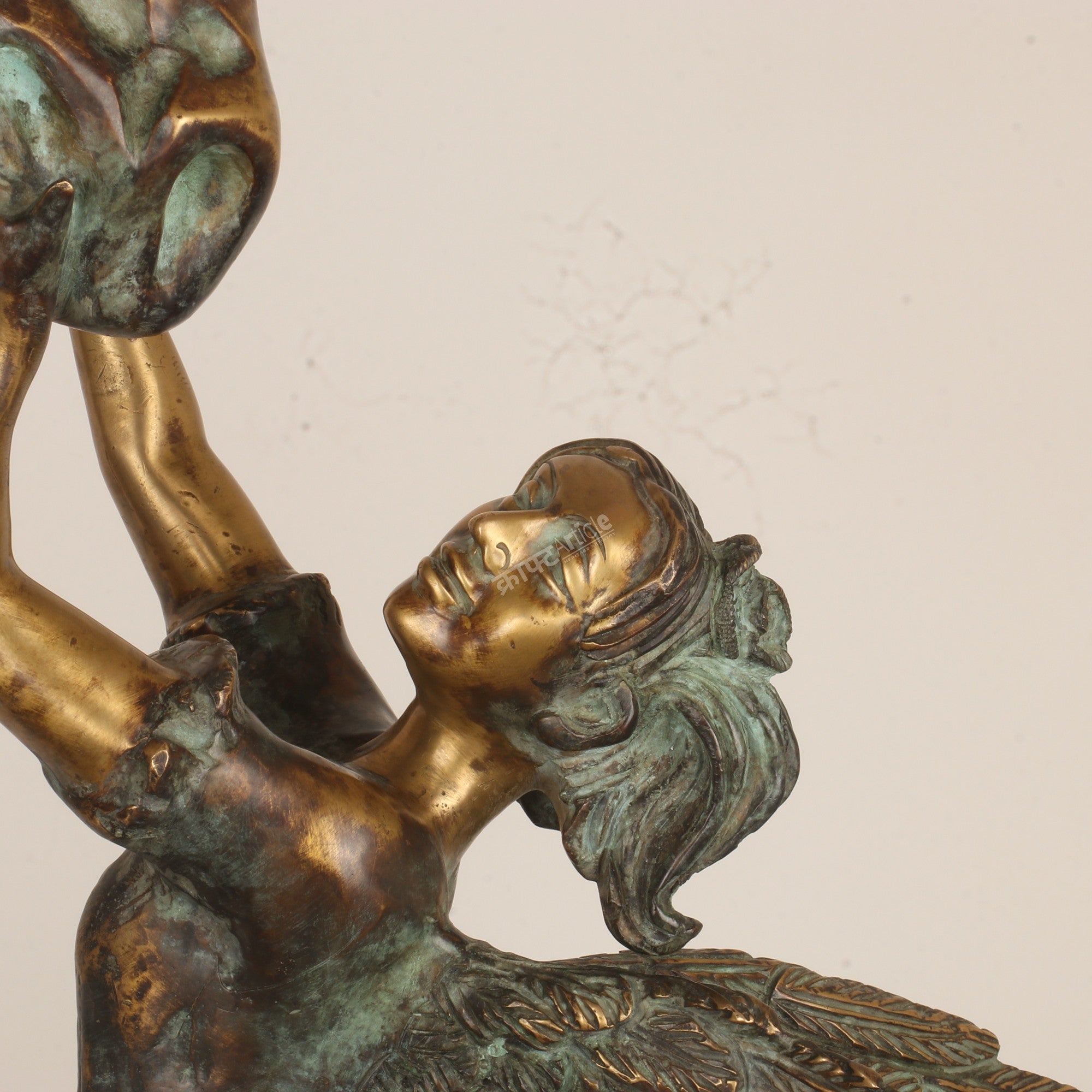 Exploring the Symbolism Behind This Angel & Horse Sculpture