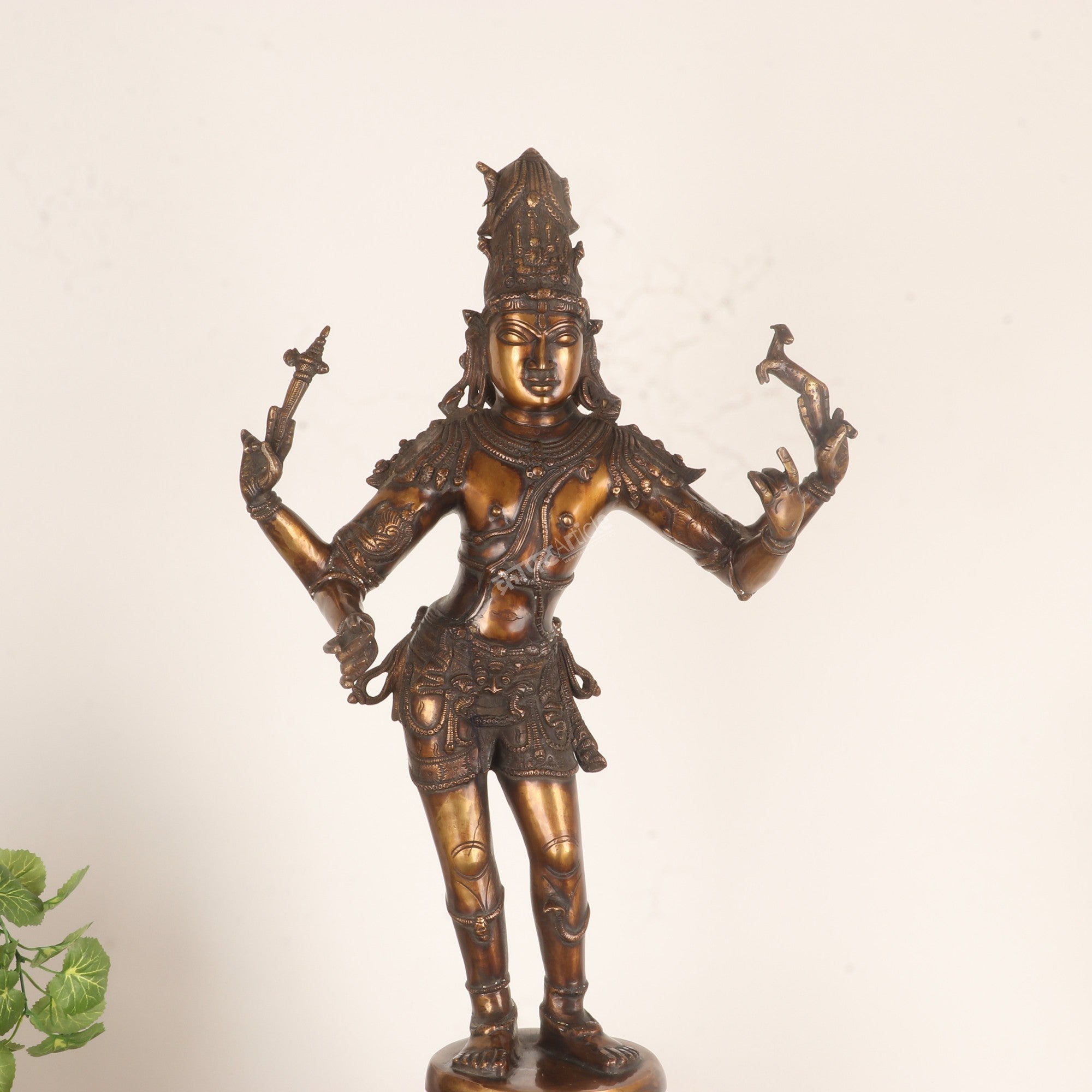 Brass Lord Shiva Sculpture – Timeless Divine Art