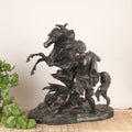Brass Horse and Rider Sculpture – A Symbol of Power, Motion & Mastery