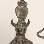 Tribal Dokra Art Figurines – Man & Woman Sculpture