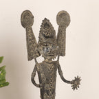 Tribal Guardian Deity – Dhokra Folk Art Sculpture