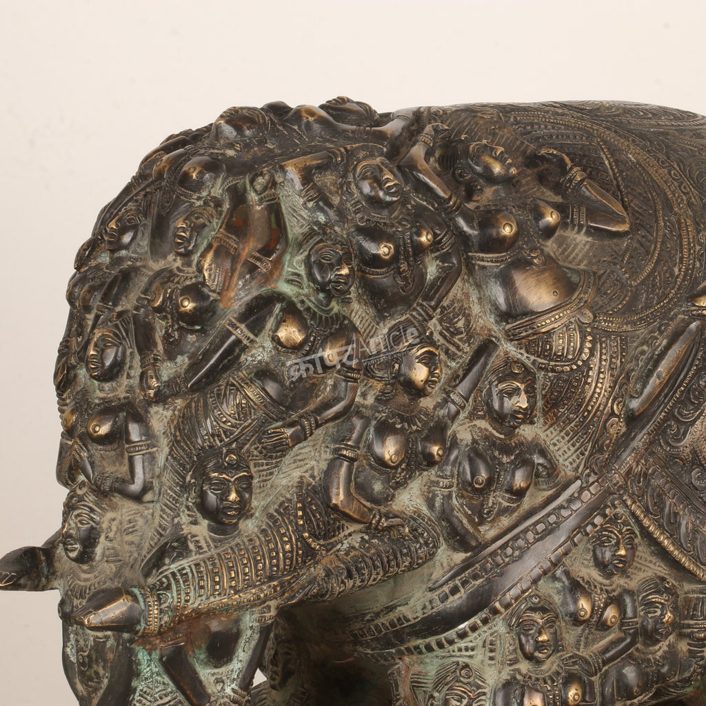 Brass Elephant Sculpture – A Symbol of Strength & Prosperity
