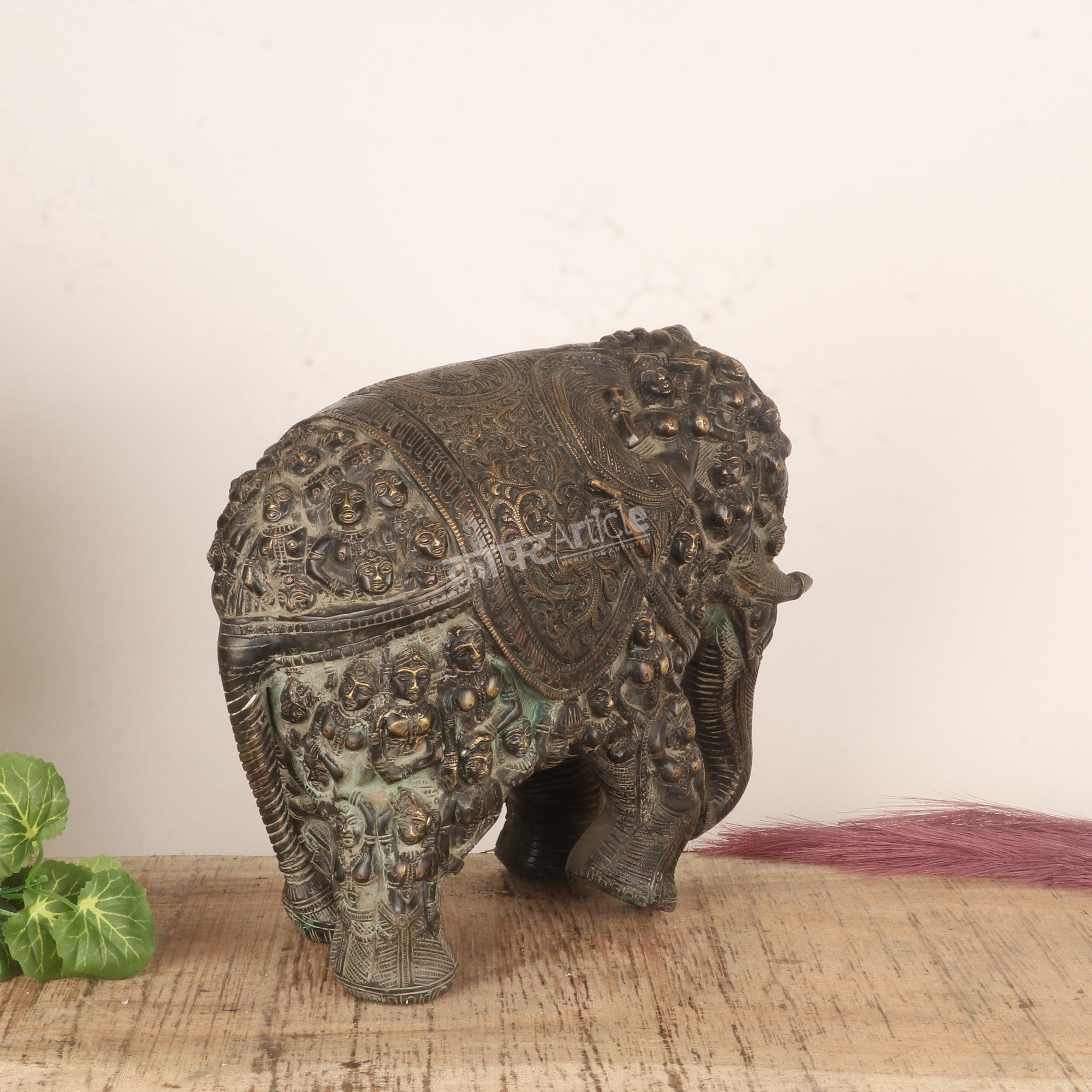 Brass Elephant Sculpture – A Symbol of Strength & Prosperity