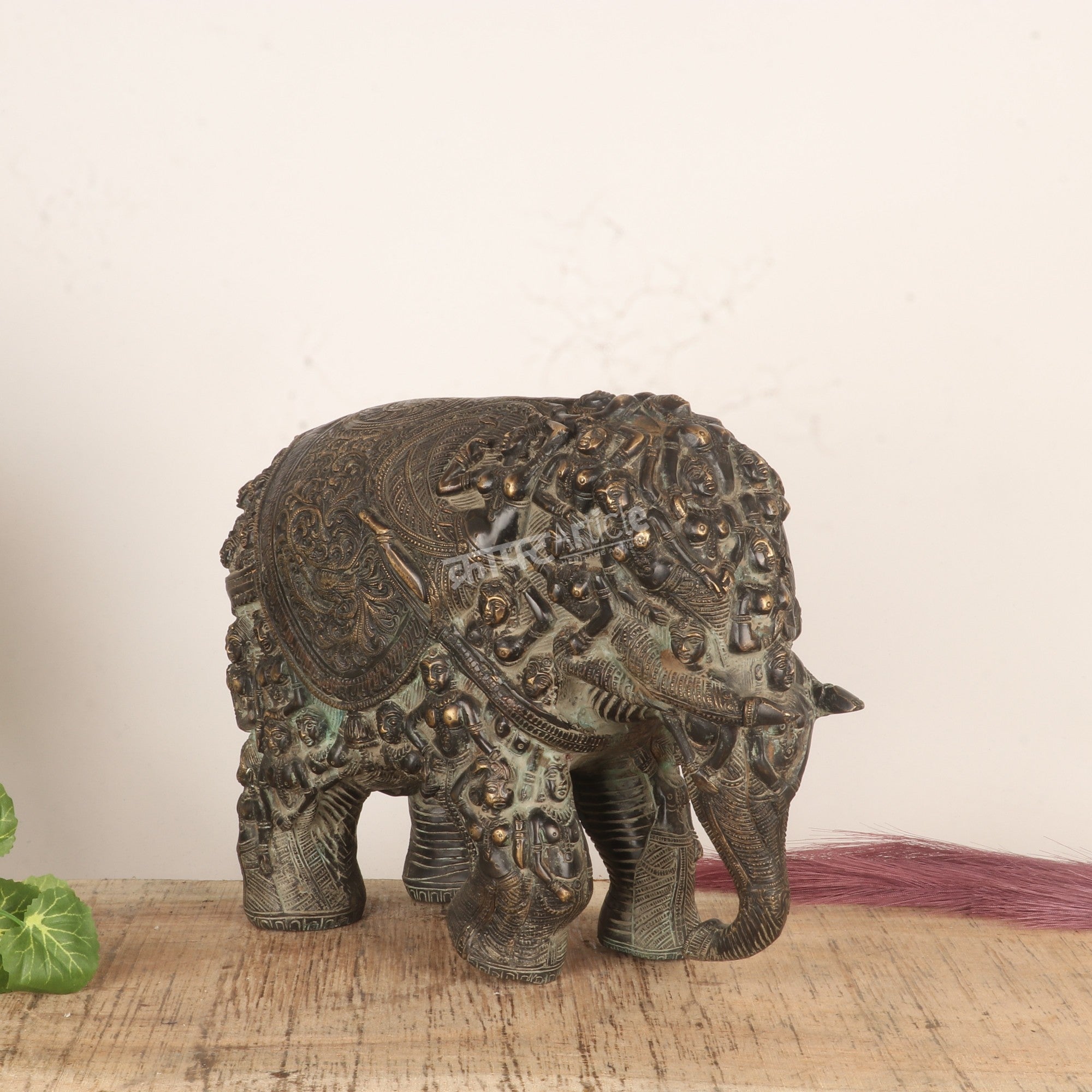 Brass Elephant Sculpture – A Symbol of Strength & Prosperity