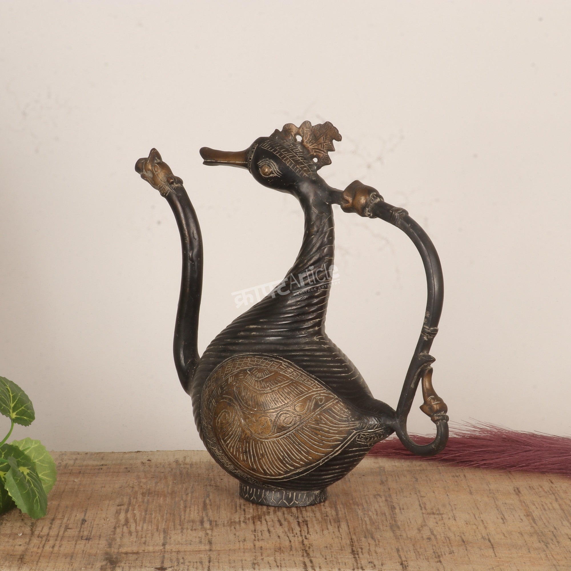 Handcrafted Brass Kettle