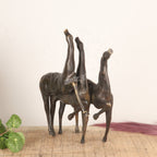 Decorative Brass Horse Sculpture