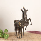 Decorative Brass Horse Sculpture