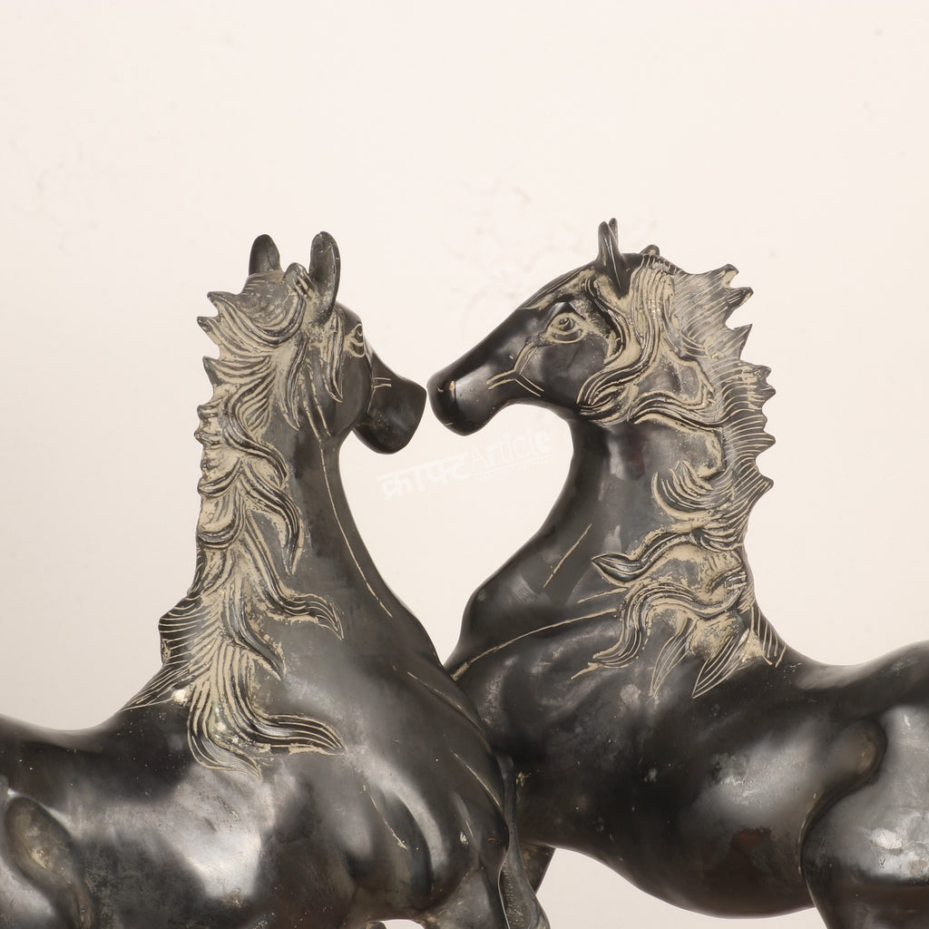 Decorative Brass Horse Statues