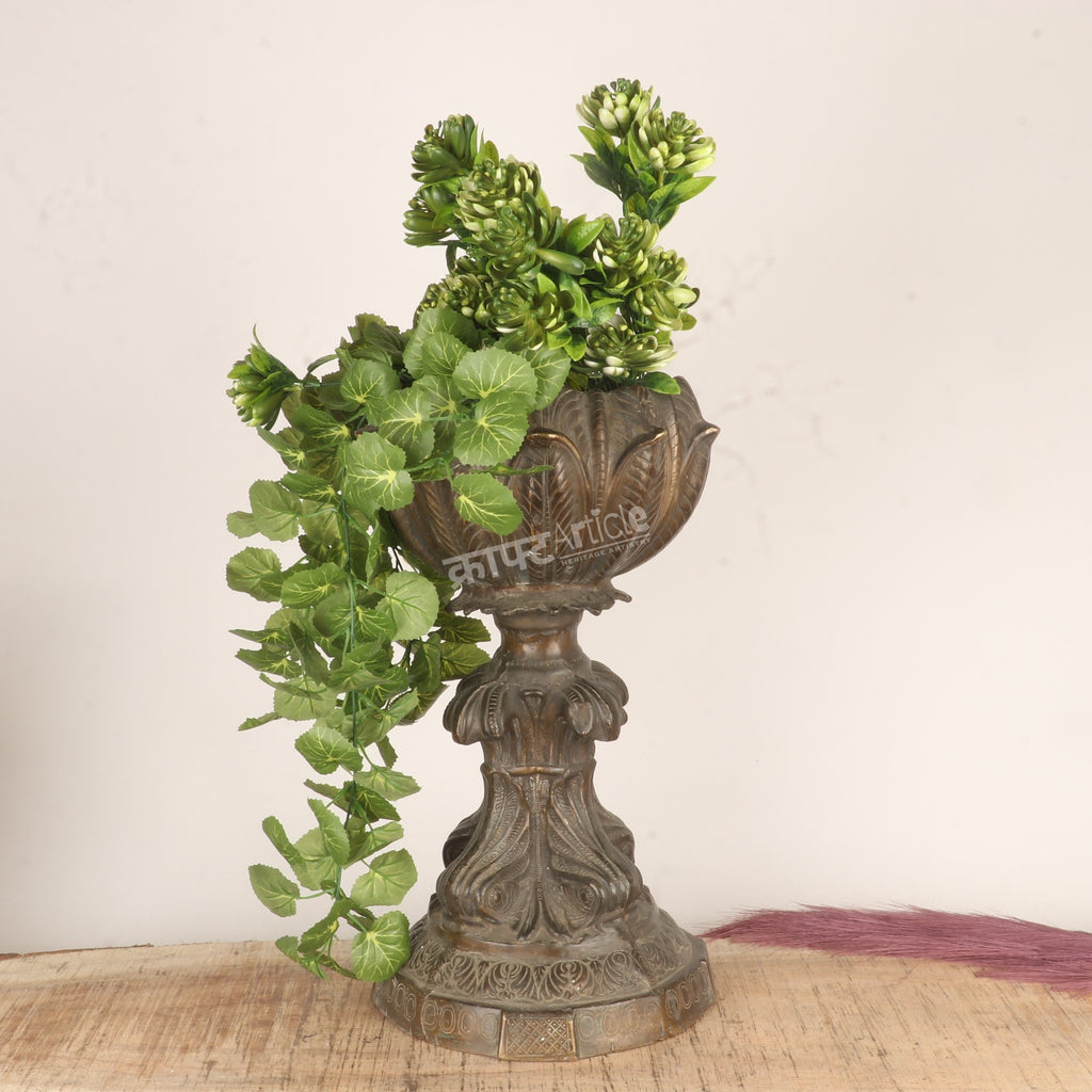 Handcrafted Brass Planter