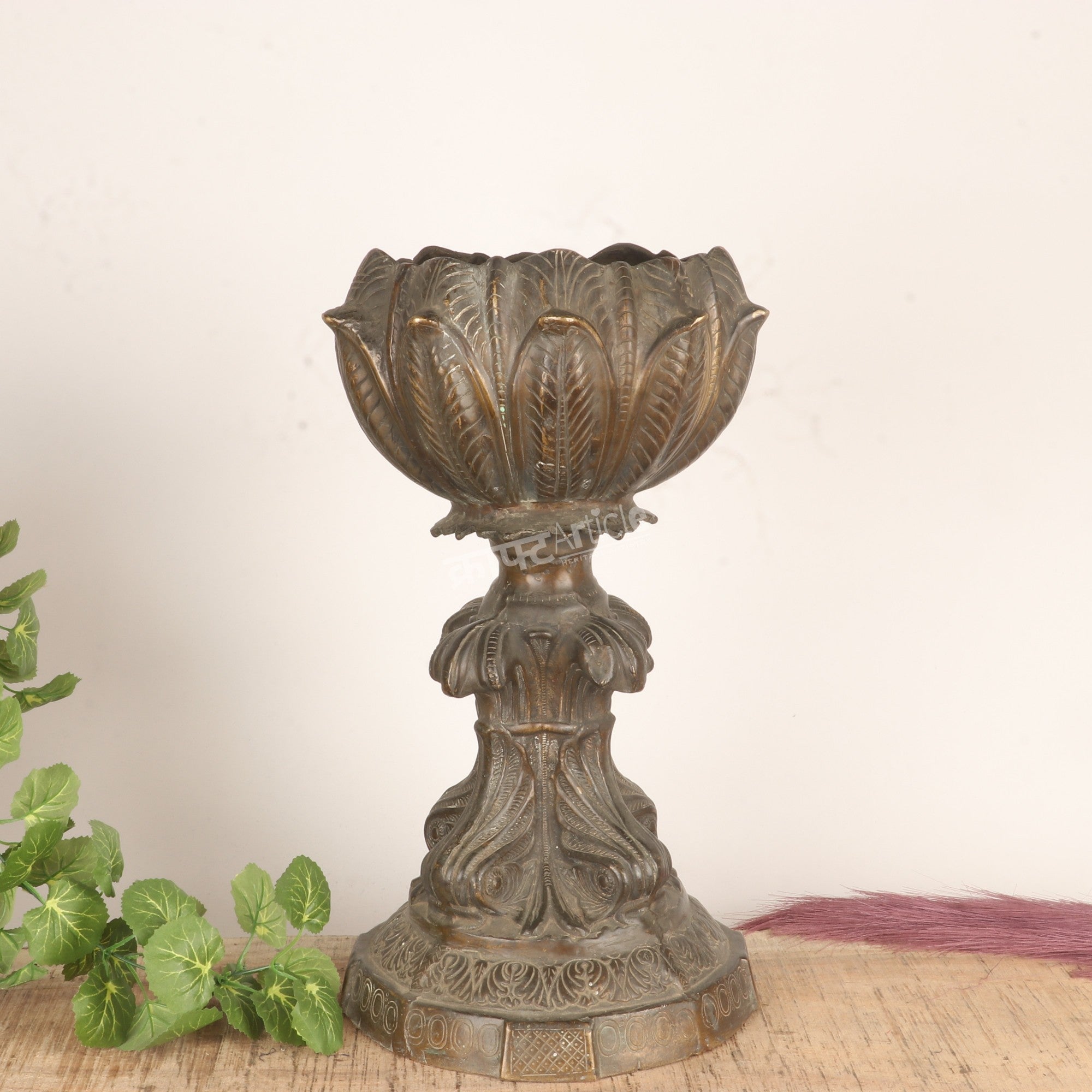 Handcrafted Brass Planter