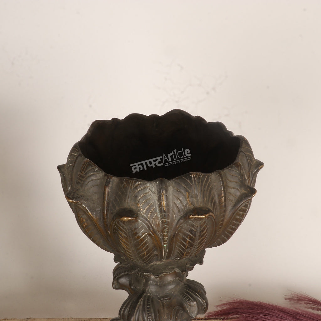 Handcrafted Brass Planter