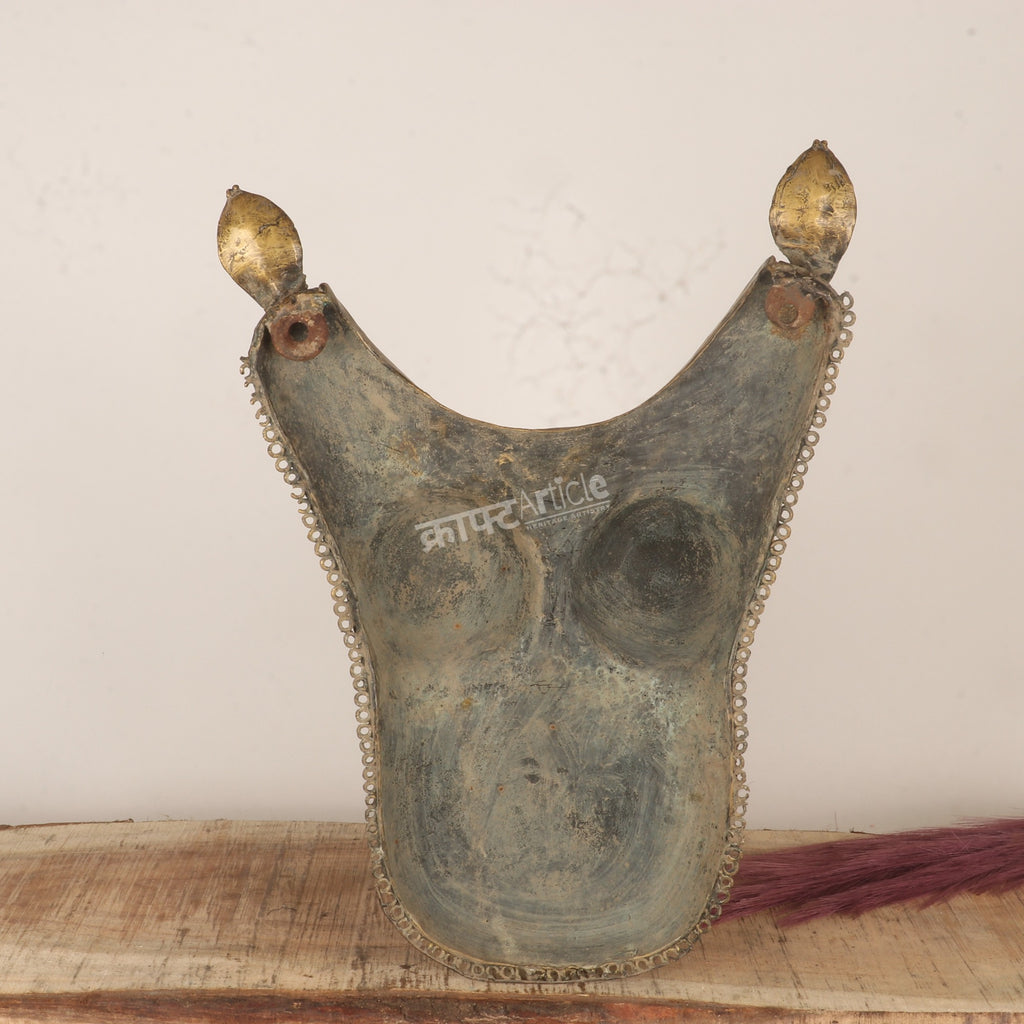 Traditional Tribal Brass Torso Sculpture