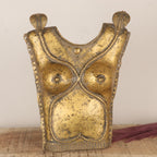 Traditional Brass Tribal Torso Sculpture