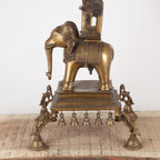 Brass Elephant Table Décor – Royal Elegance with Traditional Charm