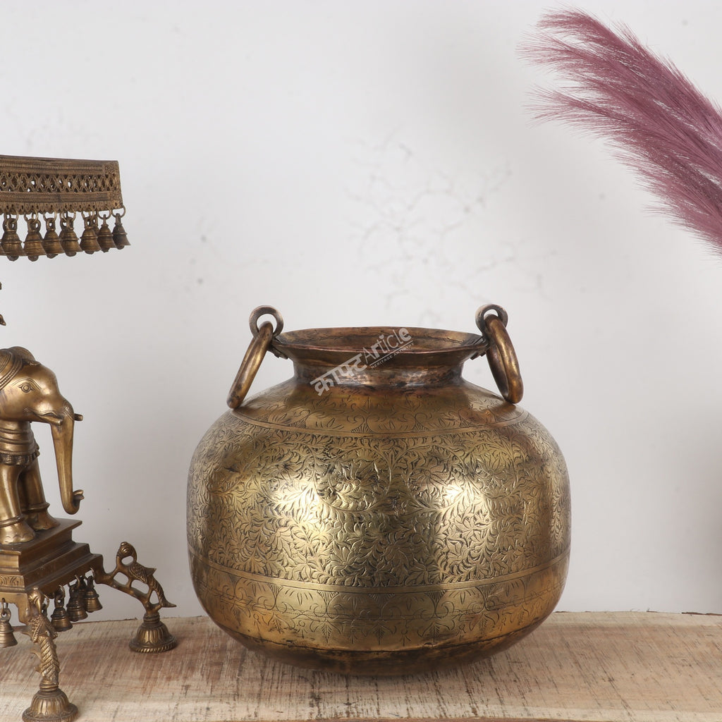 Brass Handcrafted Decorative Planter