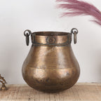 Vintage Brass Planter – Classic Charm for Timeless Spaces