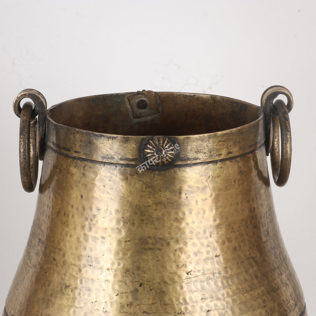 Vintage Handcrafted Brass Planter
