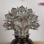 Brass Varaha Mask – Sacred Wall Hang & Table Décor Accent